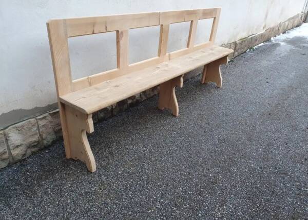 STAROŽITNÁ SELSKÁ LAVICE PO RENOVACI - Image 2
